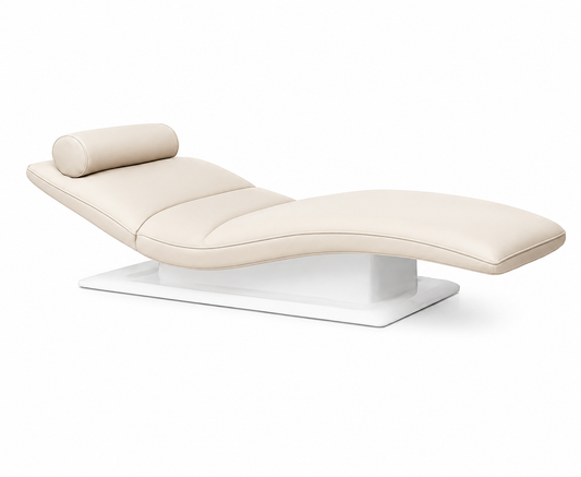 Vakkundig opnieuw bekleden van uw Cleopatra Chaise Longue met luxe afwerking