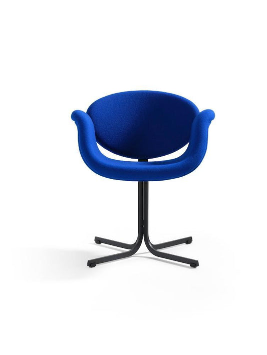 Vakkundige bekleding voor een elegante designfauteuil met zachte lijnen