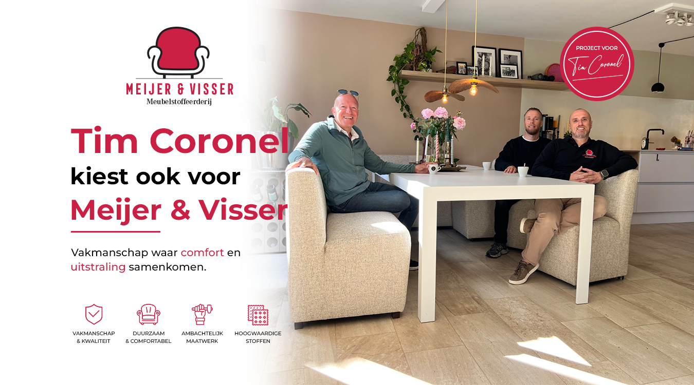 Video laden: bank stofferen Tim Coronel Leiden stoffeerderij